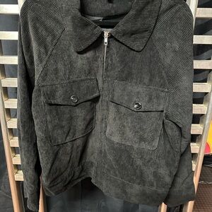 Women’s Black Corduroy Jacket Size L